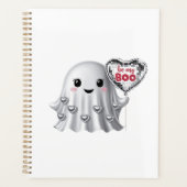 Schattigee geest Romantische Valentijn Pattern Planner (Voorkant)