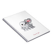 Schattigee geest Romantische Valentijns Notitieboek (Rechterzijde)