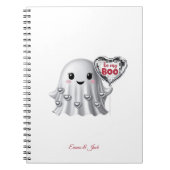 Schattigee geest Romantische Valentijns Notitieboek (Voorkant)