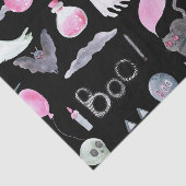 Schattigee geest, vleermuis en kat tissuepapier (Detail)