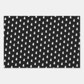 Schattigee geesten en Coquette Bows Halloween Inpakpapier Vel (Voorkant 3)