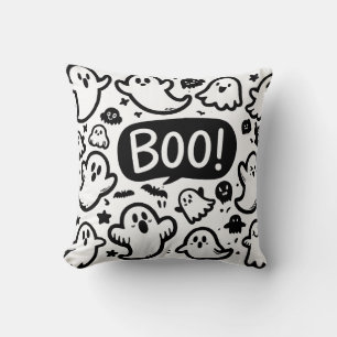 Schattigee geesten Halloween Boo Ontwerp Kussen