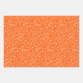 Schattigee Geesten Halloween Pattern Gift Inpakpapier Vel (Voorkant 2)