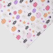 Schattigee Geesten, Spinnen, Snoep & Pompoenen Hal Tissuepapier (Detail)