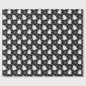 Schattigee geesten | Spinnen | Spider Webs Hallowe Cadeaupapier (Vlak)