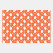 Schattigee geesten | Spinnen | Spider Webs Hallowe Inpakpapier Vel (Voorkant 3)