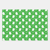Schattigee geesten | Spinnen | Spider Webs Hallowe Inpakpapier Vel (Voorkant 2)