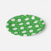 Schattigee geesten | Spinnen | Spider Webs Hallowe Papieren Bordje (Gekanteld)