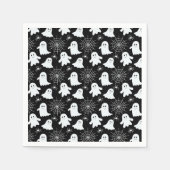 Schattigee geesten | Spinnen | Spider Webs Hallowe Servet (Voorkant)