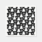 Schattigee geesten | Spinnen | Spider Webs Hallowe Servet (Voorkant)