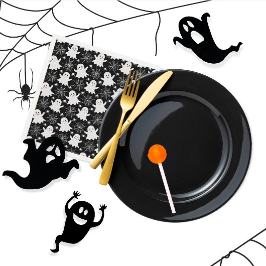 Schattigee geesten | Spinnen | Spider Webs Hallowe Servet