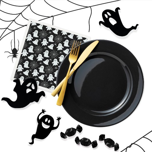 Schattigee geesten | Spinnen | Spider Webs Hallowe Servet