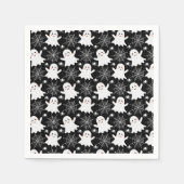 Schattigee geesten | Spinnen | Spider Webs Hallowe Servet (Voorkant)