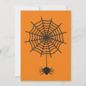 Schattigee Geesten Spook-tacular Halloween Party Kaart (Achterkant)