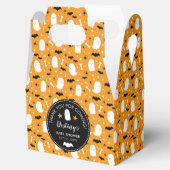 Schattigee geesten vleermuizen Oranje Baby shower  Bedankdoosjes (Geopend)