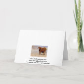 Schattigee Gefeliciteerd Vet Afstuderen - Ranch Bo Kaart (Achterkant)