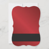 SCHATTIGEE geheime Santa Gift Exchange Party Kaart (Achterkant)