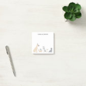 Schattigee geïllustreerde Hondenrassen gepersonali Post-it® Notes (Kantoor)