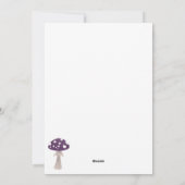 Schattigee geïllustreerde vleermuis blij Halloween Feestdagenkaart (Achterkant)