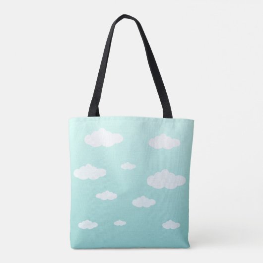 Schattigee Geïllustreerde Vogel & Inspirerend Quot Tote Bag (Achterkant)