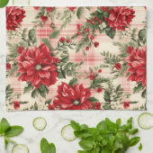 Schattigee geïnspireerde Kerst Keuken Handdoek (Gevouwen)