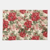 Schattigee geïnspireerde Kerst Keuken Handdoek (Horizontaal)