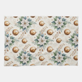 Schattigee geïnspireerde Kerst Keuken Handdoek (Horizontaal)