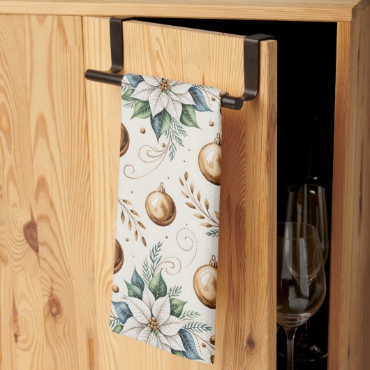 Schattigee geïnspireerde Kerst Keuken Handdoek (Derde Gevouwen)