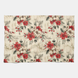 Schattigee geïnspireerde Kerst Keuken Handdoek