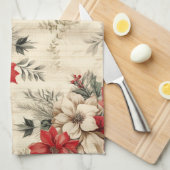Schattigee  geïnspireerde Kerst Keuken Handdoek (Quarter Fold)