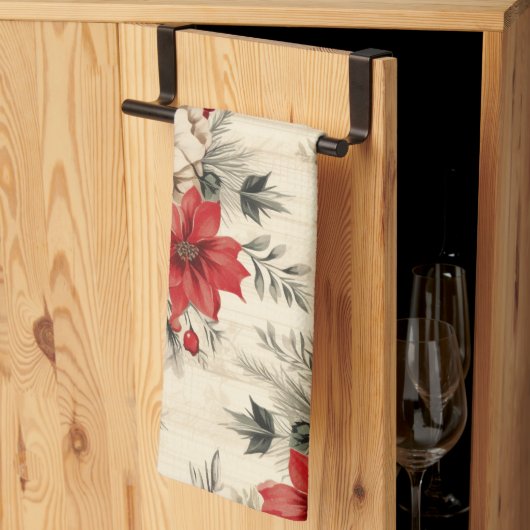 Schattigee  geïnspireerde Kerst Keuken Handdoek (Derde Gevouwen)