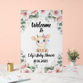 Schattigee geit Baby shower acryl teken Bord (Huwelijk)