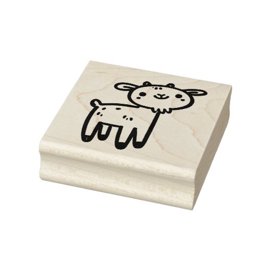 Schattigee geit Cartoon stempel (Stempel)