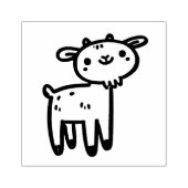 Schattigee geit Cartoon stempel (Afrduk)