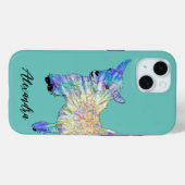 Schattigee Geit Kleurrijke Animal Art Naam Case-Mate iPhone Case (Achterkant (horizontaal))