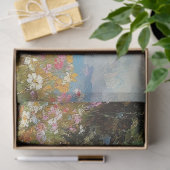 Schattigee Geit Kleurrijke Wildflower Meadow Decou Tissuepapier (Geschenk)