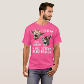 Schattigee geit Pygmee geit Boer Geit Lover T-shirt (Voorkant volledig)