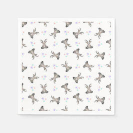 Schattigee geitenboerderij Dieren Barnyard Verjaar Servet