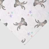 Schattigee geitenboerderij Dieren Barnyard Verjaar Tissuepapier (Detail)