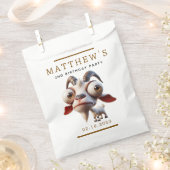 Schattigee geitenboerderijdieren 2e verjaardagsfee bedankzakje (Geknipt)