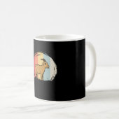 Schattigee geitenretro koffiemok (Voorkant rechts)