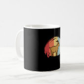Schattigee geitenretro koffiemok (Voorkant links)