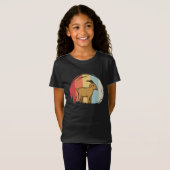 Schattigee geitenretro t-shirt (Voorkant volledig)