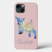 Schattigee Geitenspringillustratie Naam Case-Mate iPhone Case (Achterkant)