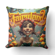 Schattigee gekke grappige fee in Fairyland