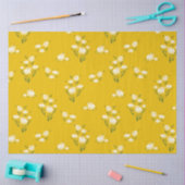 Schattigee gele Daisy floral decoupage Tissuepapier (Craft)