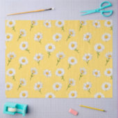 Schattigee gele Daisy floral decoupage Tissuepapier (Craft)