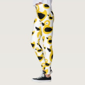 Schattigee gele eenden leggings (Links)
