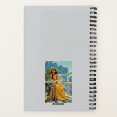 Schattigee Gele Jurk Koffie Leo Tolstoy Quote Jour Notitieboek (Achterkant)