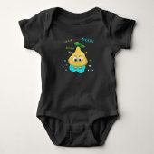 Schattigee gele peer romper (Voorkant)